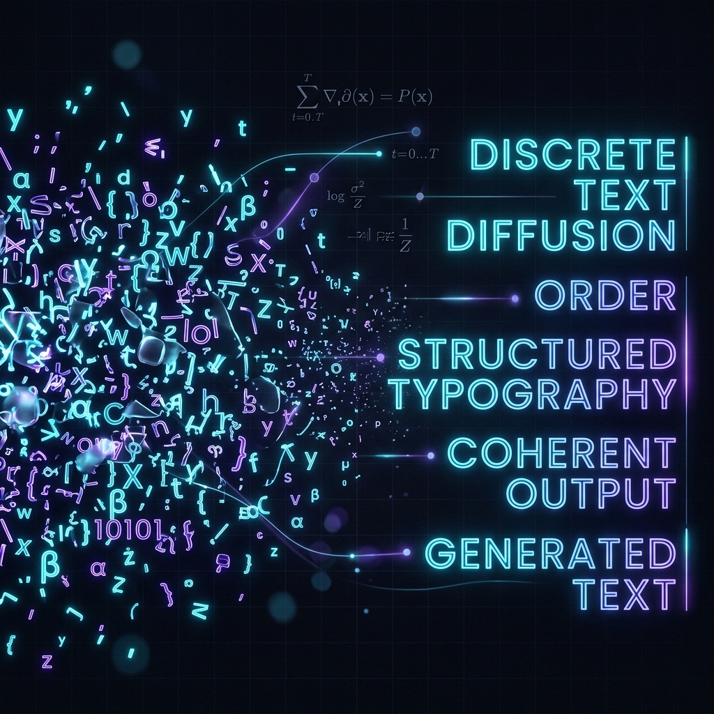 Discrete Text Diffusion Gradient Map